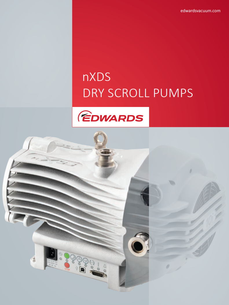 nXDS dry scroll pumps brochure