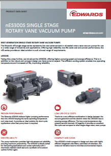 nES300S enstegs lamellpump