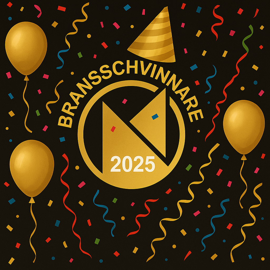 Vi är Branschvinnare 2025!